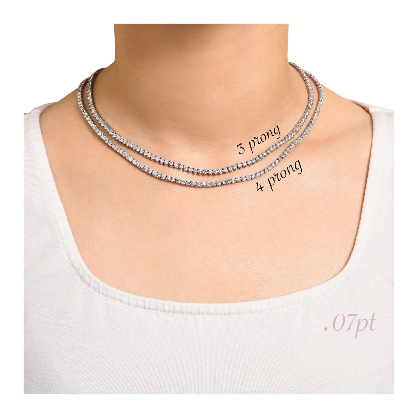 Classic Tennis Necklace (small)